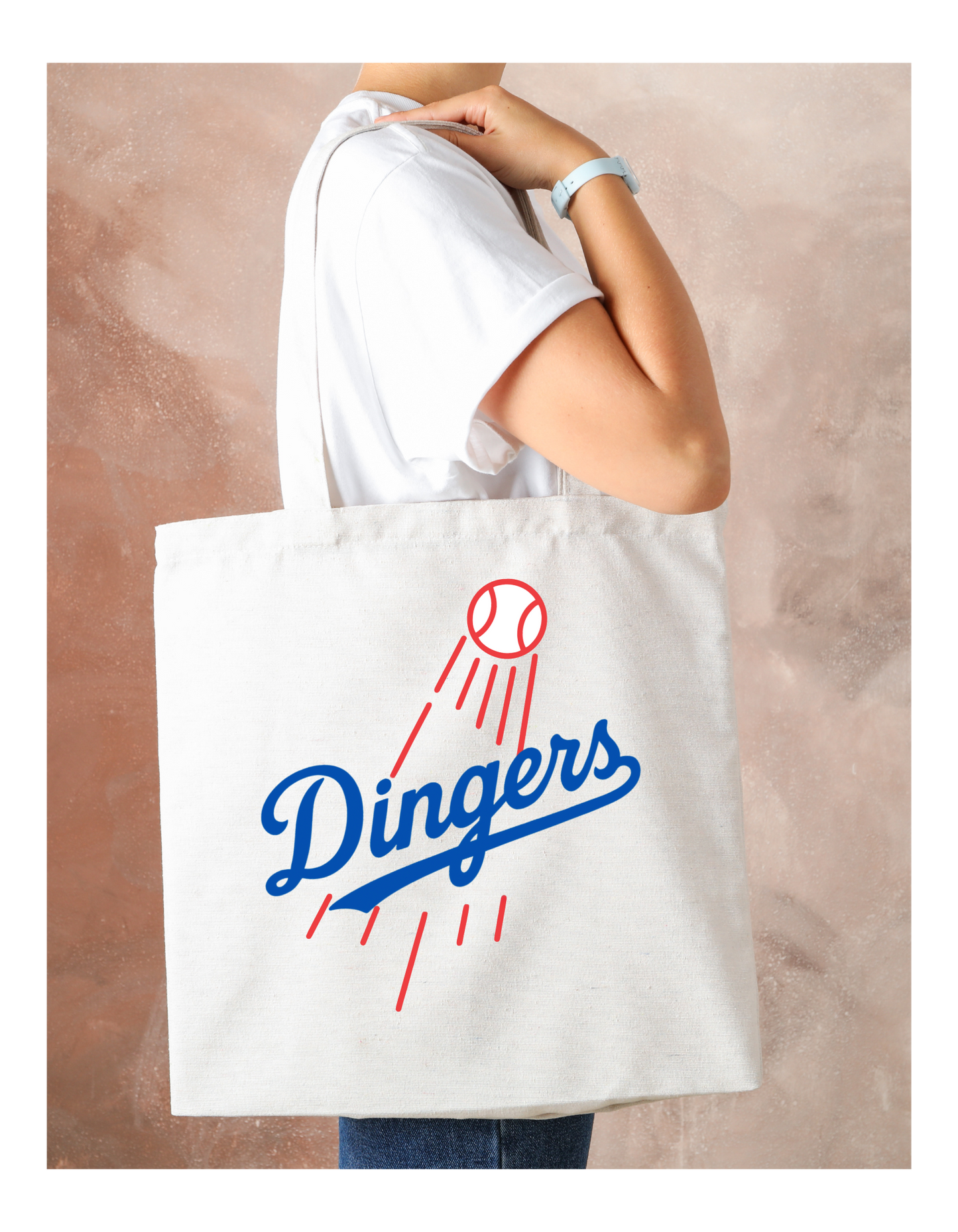 LA Dingers tote