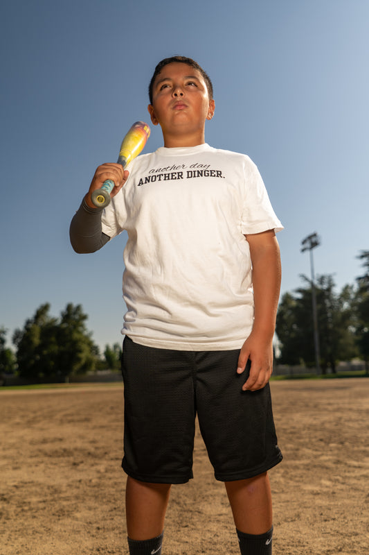 White All Day Dingers (Youth)