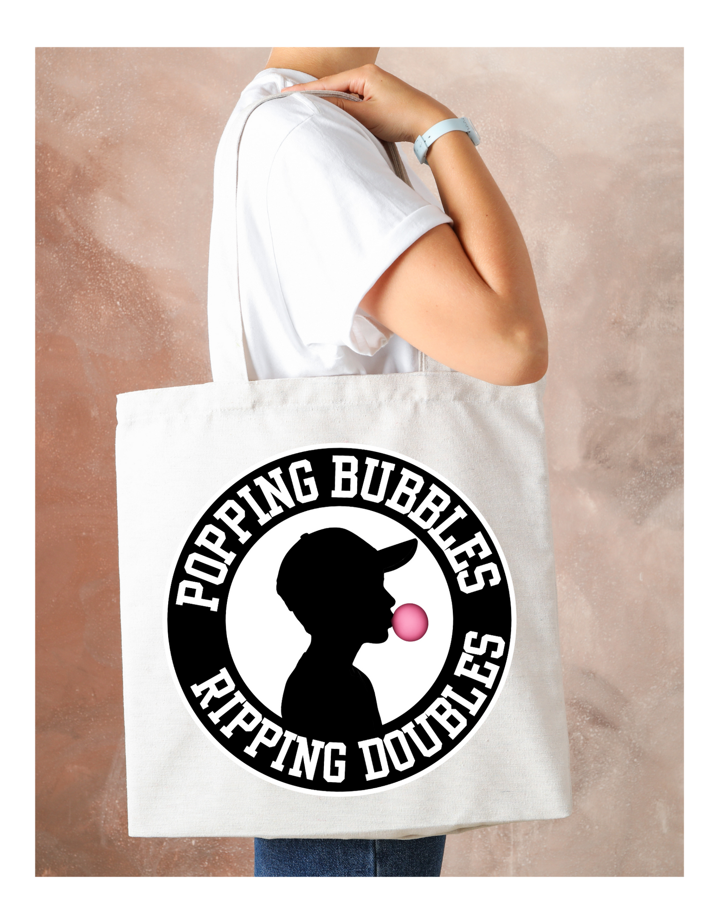 Popping Bubbles tote