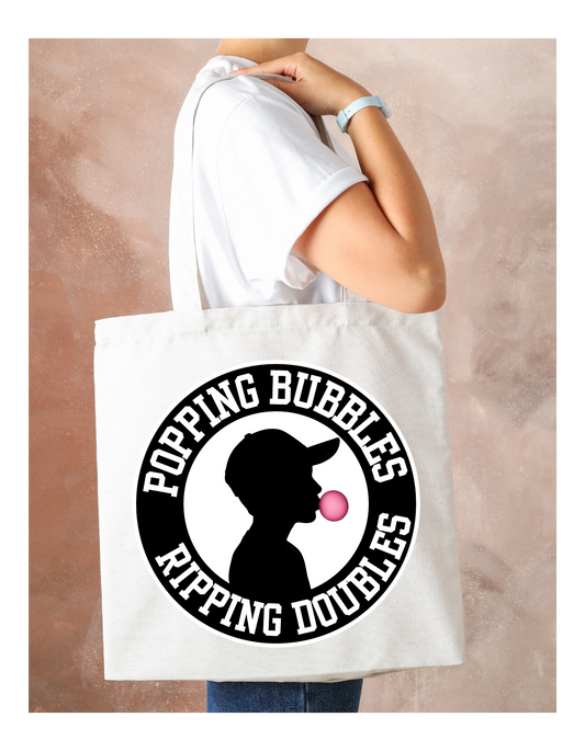 Popping Bubbles tote